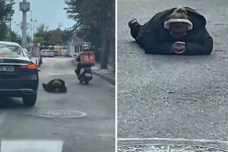 dunya umurunda degil yolun ortasina uzanip yaptigina bakin kLXc1yZS.jpg